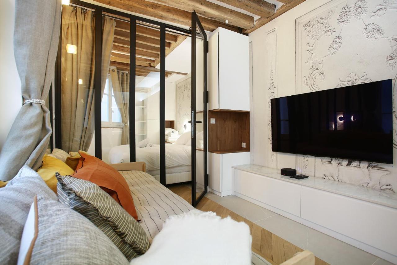 Apartment Le Marais By Studio Prestige Paris Luaran gambar
