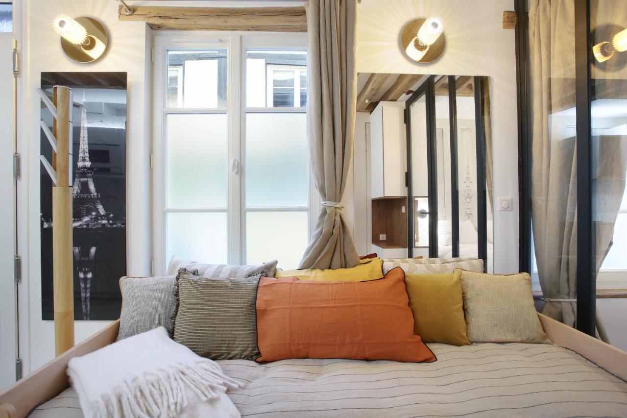 Apartment Le Marais By Studio Prestige Paris Luaran gambar