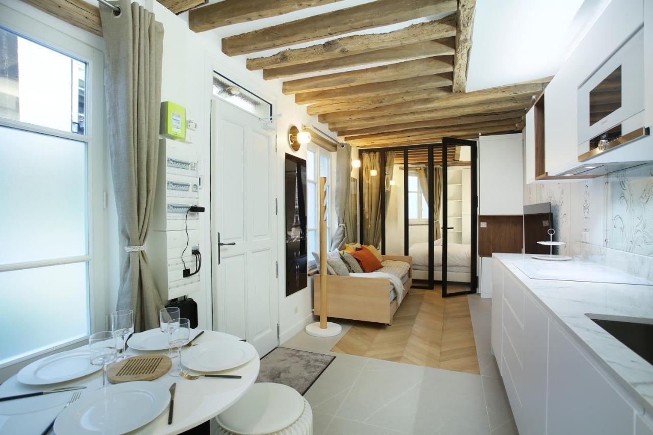 Apartment Le Marais By Studio Prestige Paris Luaran gambar