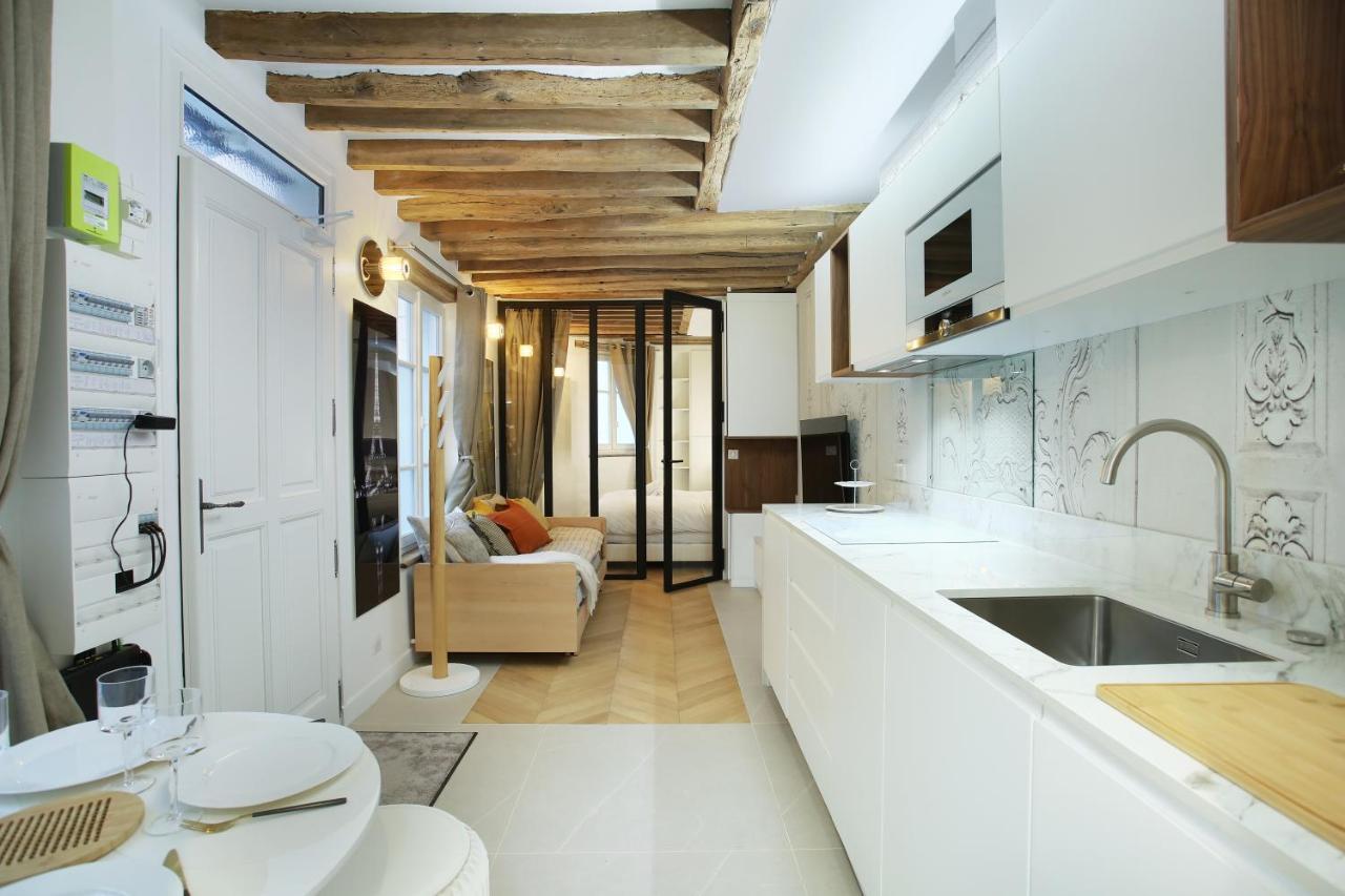 Apartment Le Marais By Studio Prestige Paris Luaran gambar